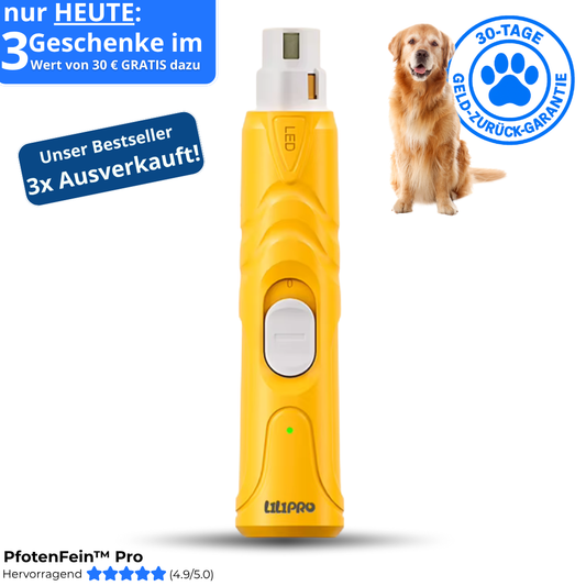 PfotenFein™ Pro Krallenpflegeset