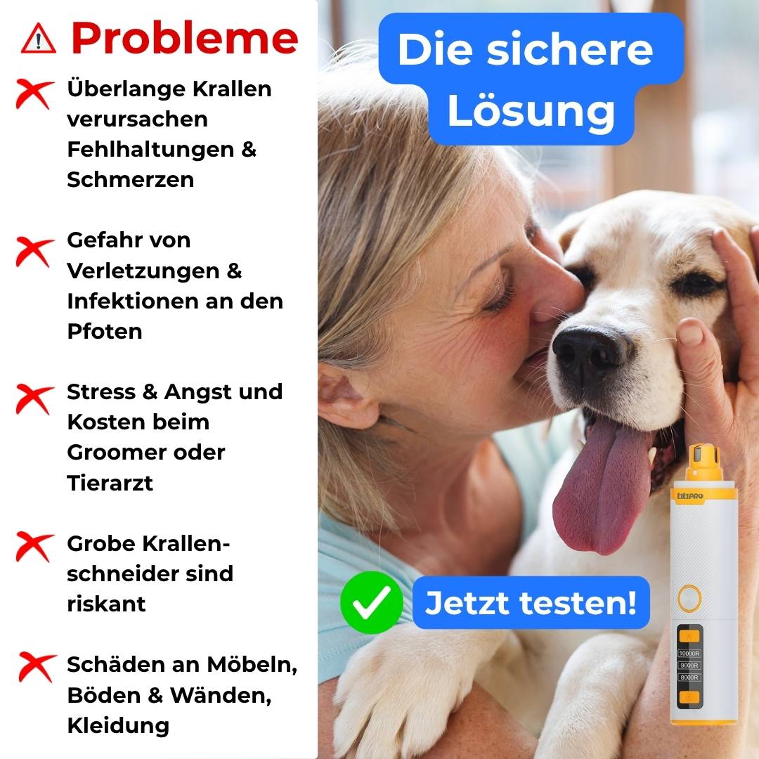 PfotenFein™ - Premium-Krallenpflegeset